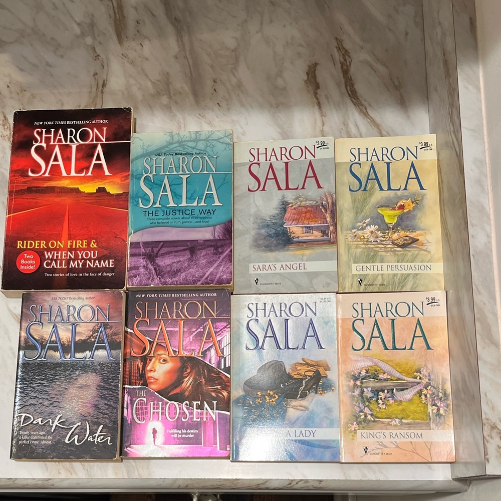 Sharon Sala (#8) Paperback Book Bundle